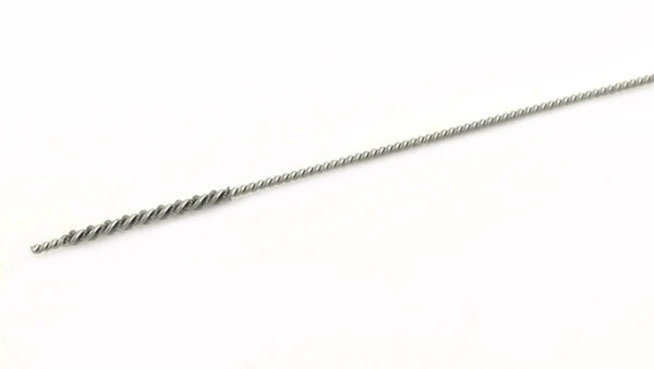 Brosses d'ébavurage miniature pour trous traversants - Ø 0,8 mm Acier inoxydable