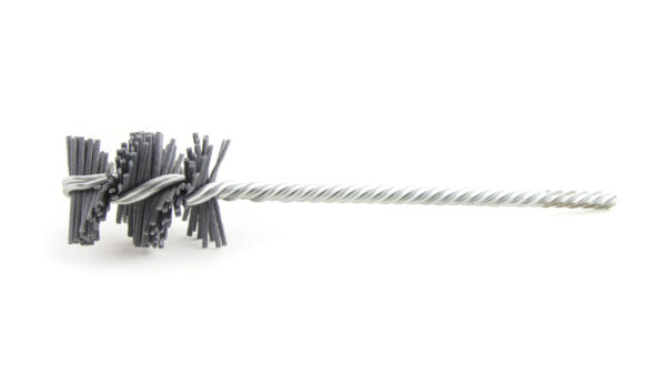 Brosse torsadée nylon abrasif à filament rectangulaire - Ø 32 - 44 mm Grain 320 Carbure de silicium