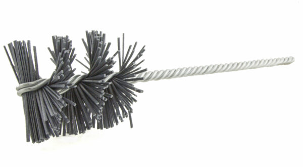 Brosse torsadée nylon abrasif à filament rectangulaire - Ø 64 - 76 mm Grain 120 Carbure de silicium